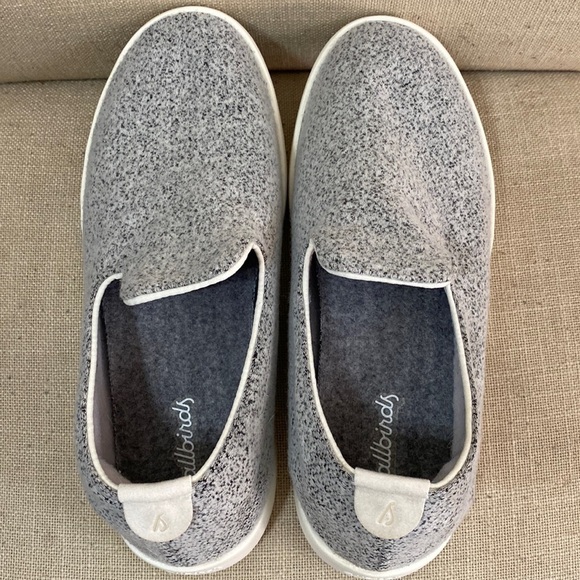 Allbirds Wood Loungers - Dapple Grey - size 7 - slip on - Picture 6 of 10